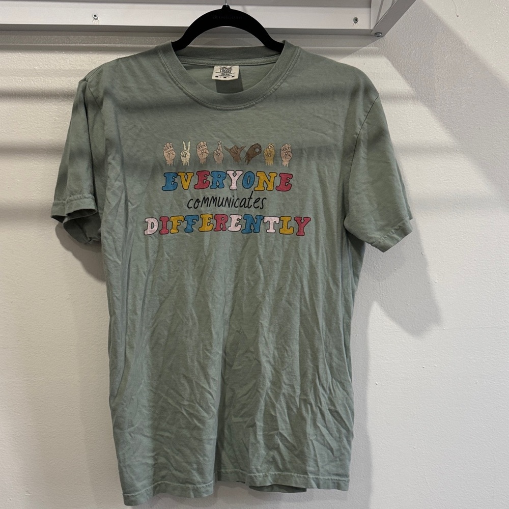 Comfort Colors Sage Graphic Tee